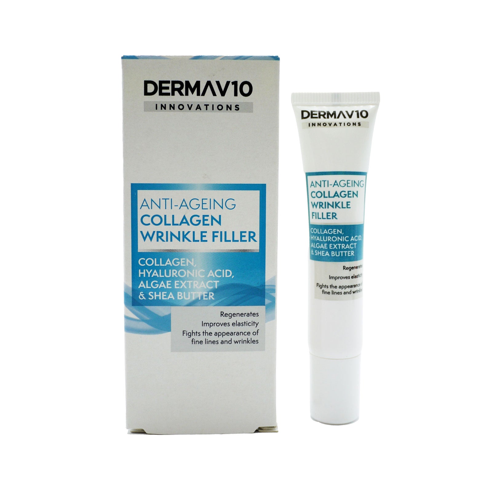 Derma V10 Innovations Anti-Ageing Collagen Wrinker Filler 15ml | High Quality Tissue Product Online - Product Image Derma V10 Innovations Anti-Ageing Collagen Wrinker Filler 15ml | High Quality Tissue Product Online - Product Image